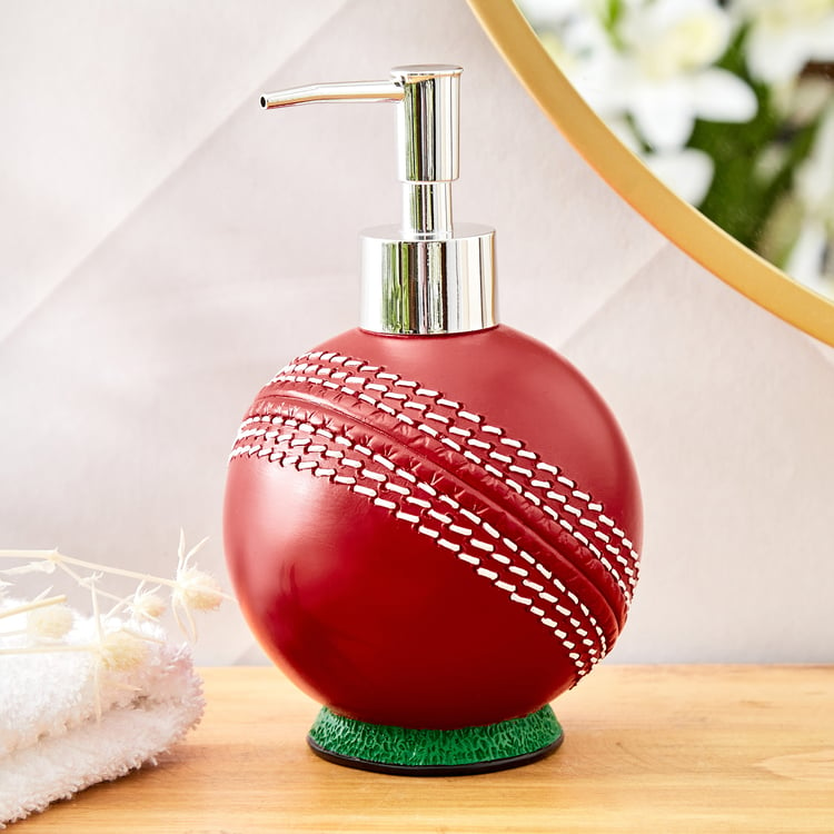 Slate Kids Polyresin Cricket Ball Soap Dispenser - 400ml