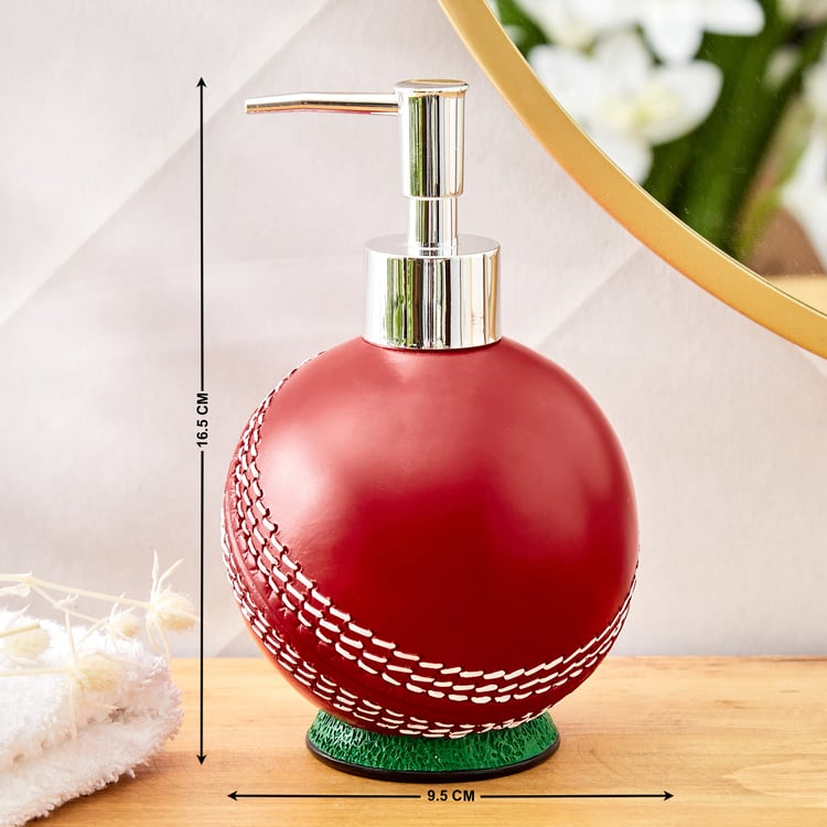 Slate Kids Polyresin Cricket Ball Soap Dispenser - 400ml