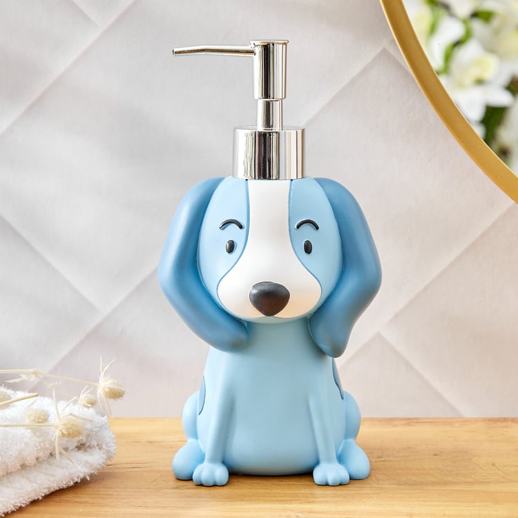 Slate Everland Kids Polyresin Puppy Soap Dispenser - 320ml