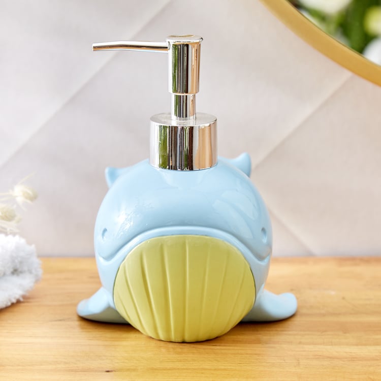 Slate Kids Polyresin Shark Soap Dispenser - 310ml