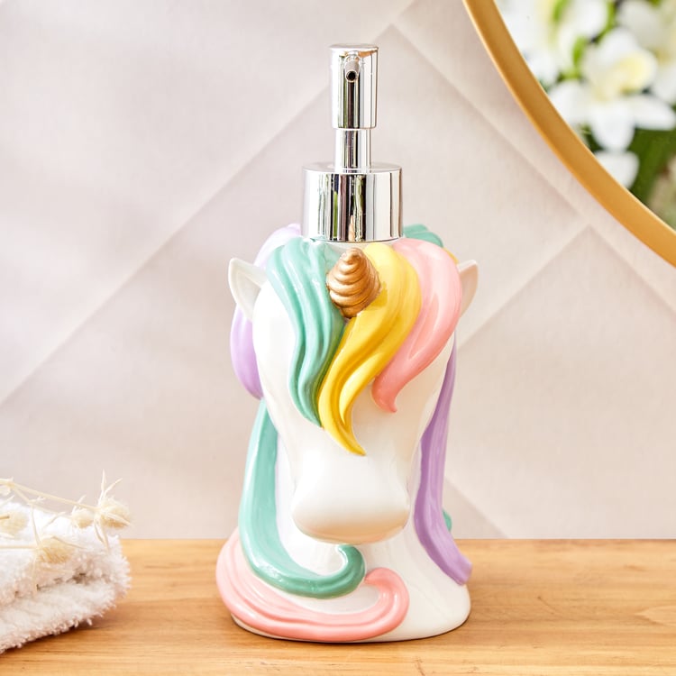 Slate Unicorn Kids Polyresin Soap Dispenser - 320ml