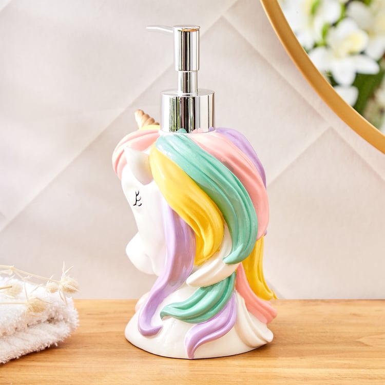 Slate Unicorn Kids Polyresin Soap Dispenser - 320ml