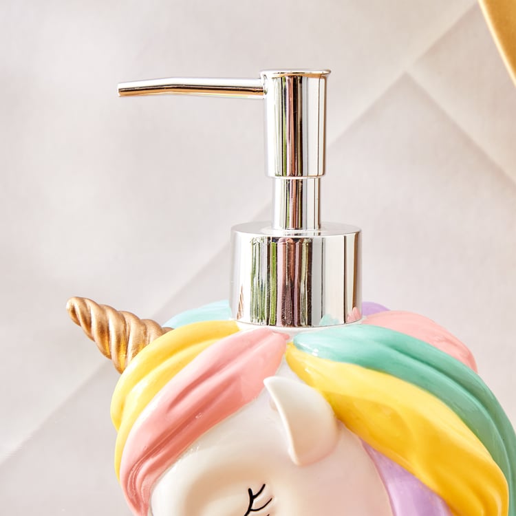 Slate Unicorn Kids Polyresin Soap Dispenser - 320ml