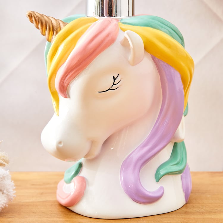 Slate Unicorn Kids Polyresin Soap Dispenser - 320ml