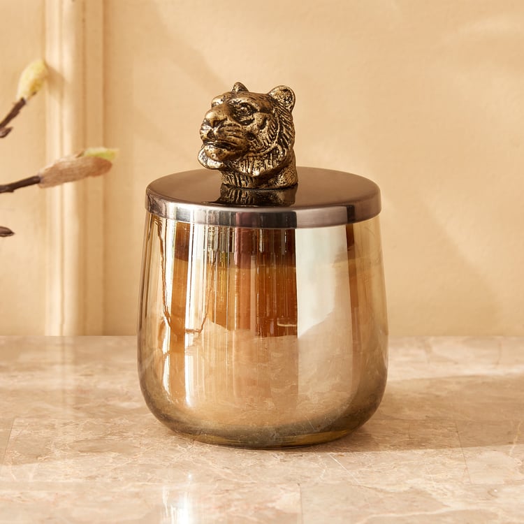 Eternity Vivere Cactus Blossom Scented Tiger Jar Candle