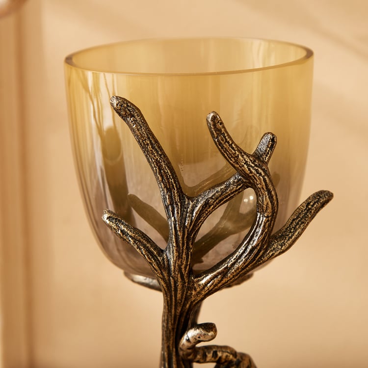 Eternity Vivere Tiger Metal Votive Holder
