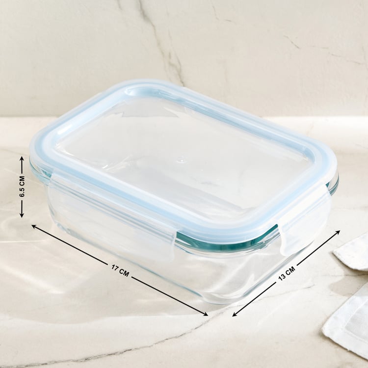 Fiesta Glint Set of 3 Borosilicate Glass Containers - 640ml