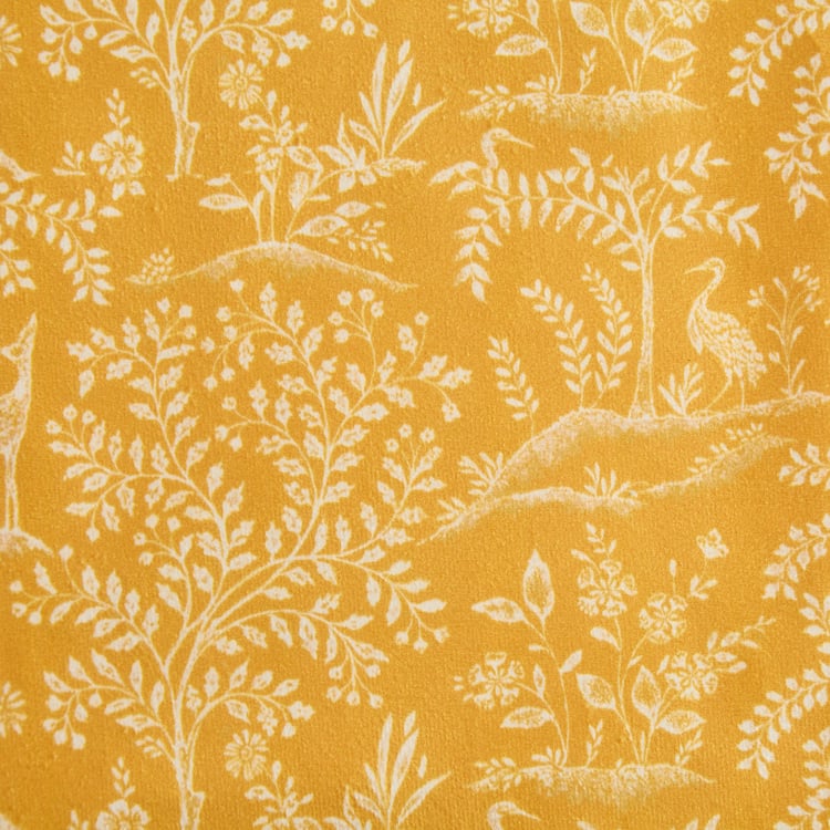 Drake Harvey Ochre Velvet Printed Reversible Placemat