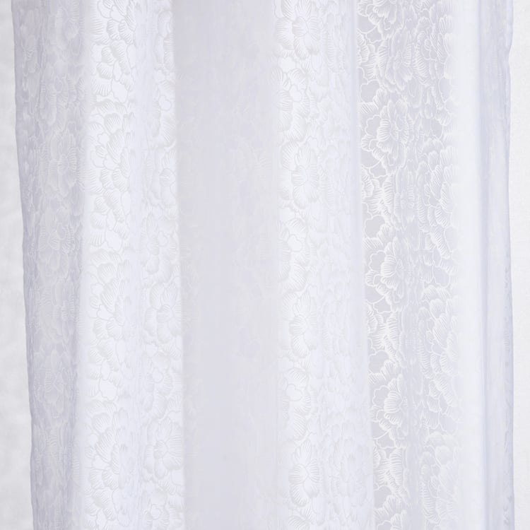 Corsica Brasso Set of 2 Sheer Door Curtains