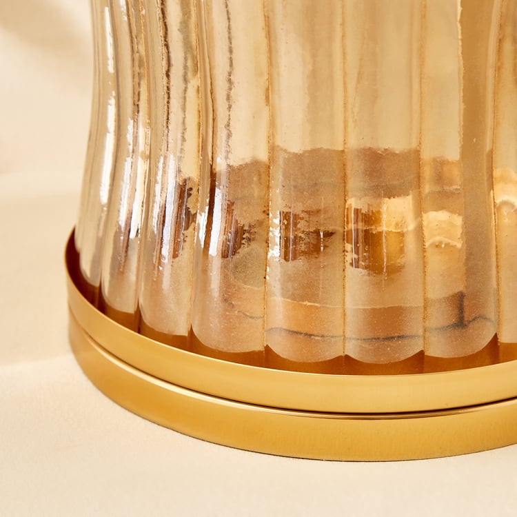Heritage Renew Jive Glass and Metal Lantern