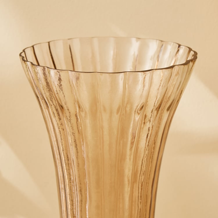 Heritage Renew Jive Glass and Metal Vase