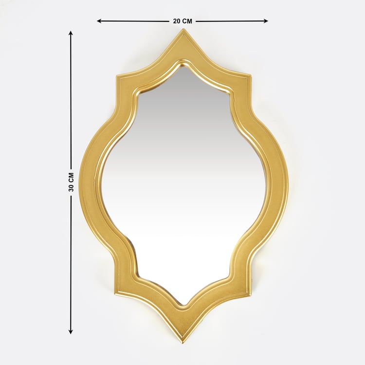 Ananda Engage Set of 4 Polypropylene Decorative Mirrors - 20x30cm