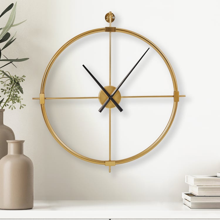 Casablanca Pioneer Metal Wall Clock - 60cm