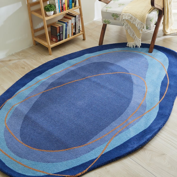 Paradis Rafael Ocean Nylon Woven Carpet - 210x150cm