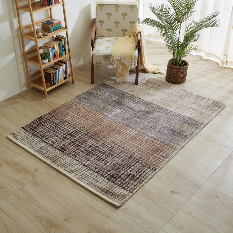 Paradis Rafael Brick Nylon Woven Carpet - 210x150cm