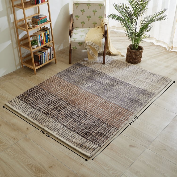 Paradis Rafael Brick Nylon Woven Carpet - 210x150cm