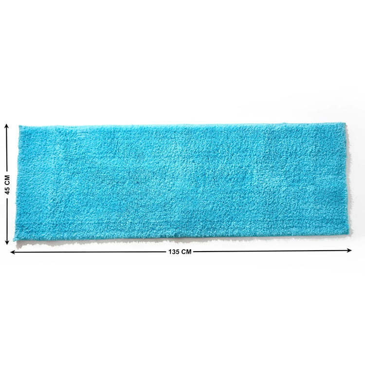 Fiesta Sky Anti-Slip Bath Runner - 135x45cm