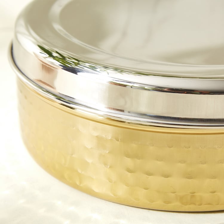 Shale Primo Set of 2 Stainless Steel Storage Container Set