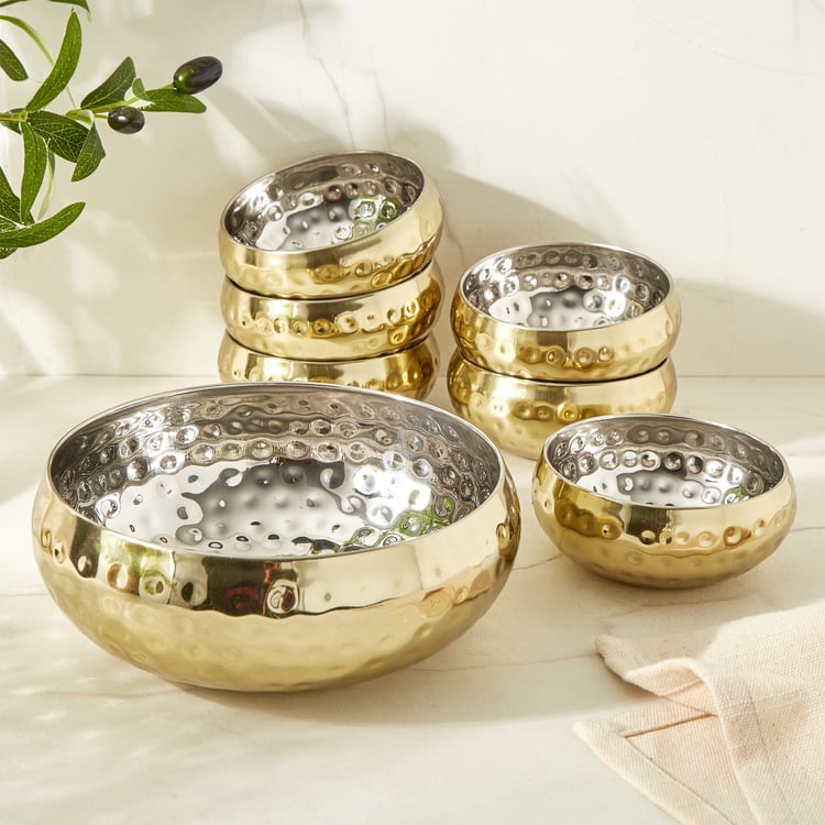 Shale Primo 7Pcs Stainless Steel Serving Bowl Set