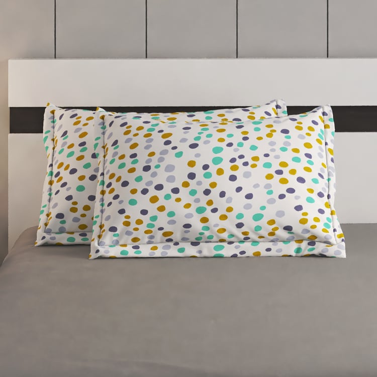 Slate Kids Set of 2 Printed Pillow Covers - 70x45cm