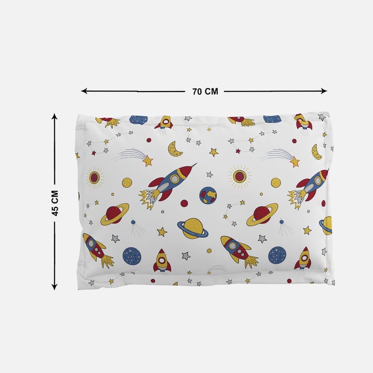 Slate Kids Set of 2 Printed Pillow Covers