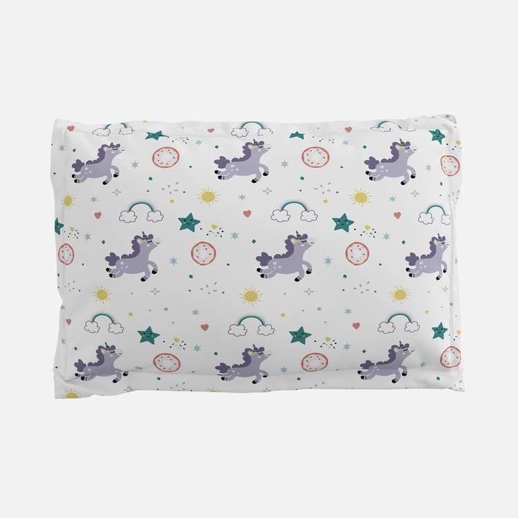 Slate Kids Set of 2 Printed Pillow Covers - 70x45cm