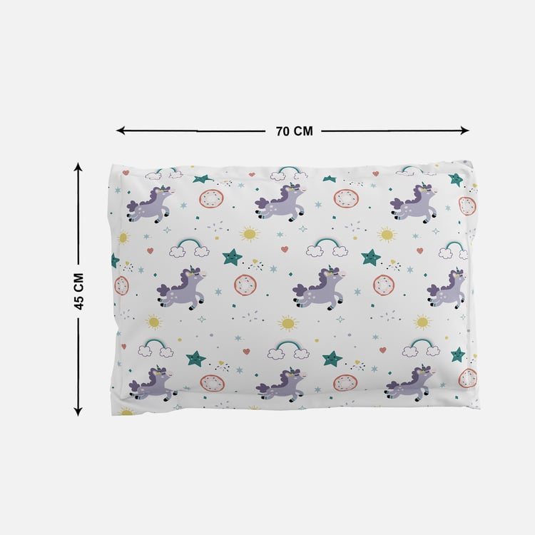 Slate Kids Set of 2 Printed Pillow Covers - 70x45cm