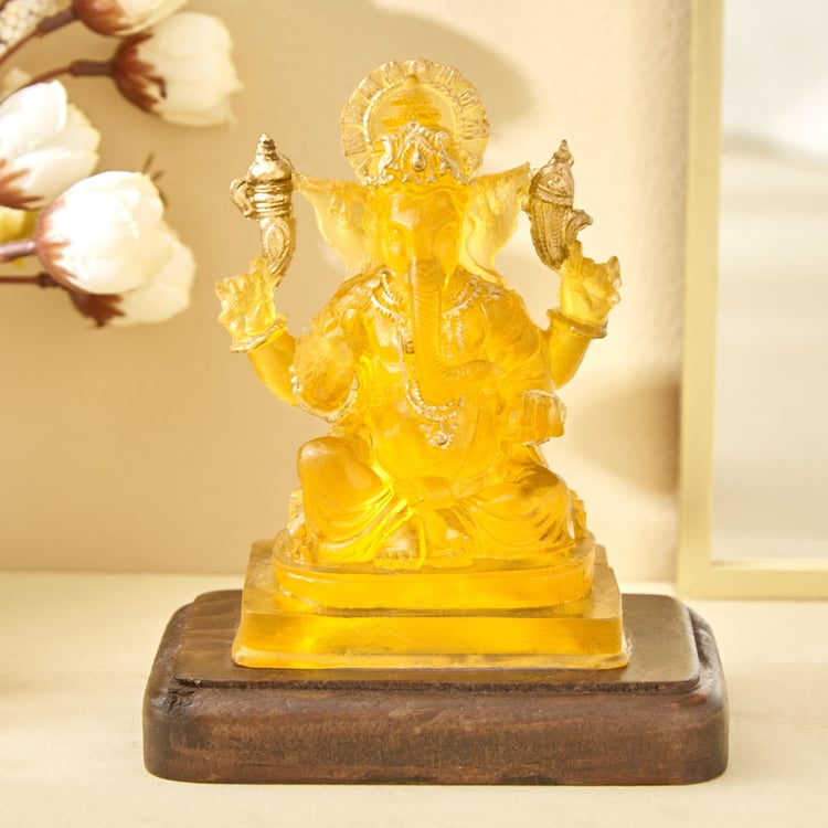 Renaissance Polyresin Ganesha Figurine