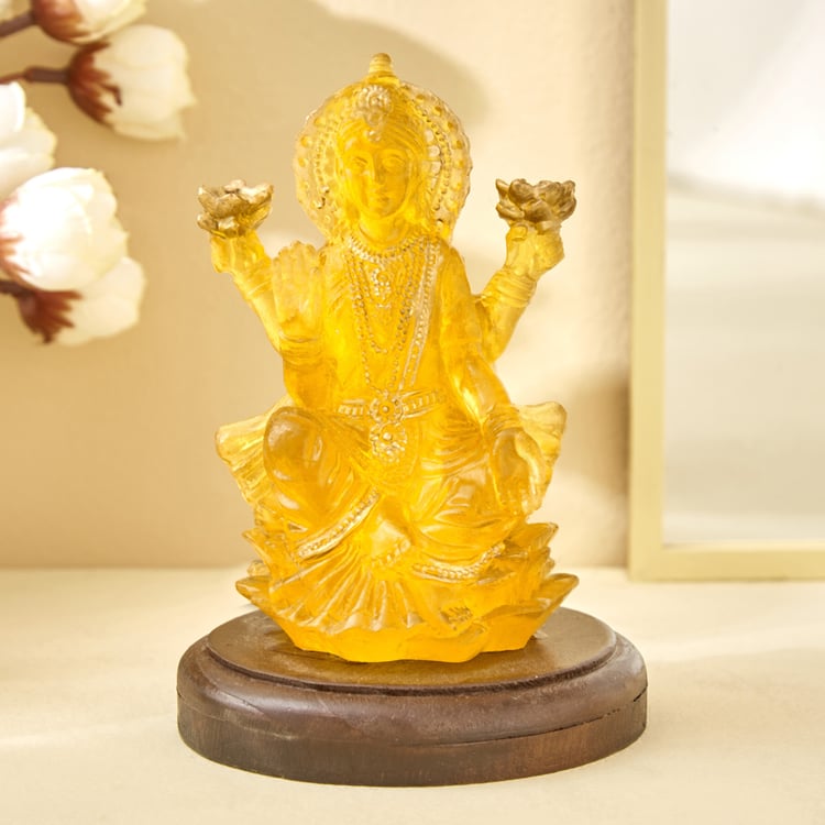 Renaissance Polyresin Lakshmi Figurine