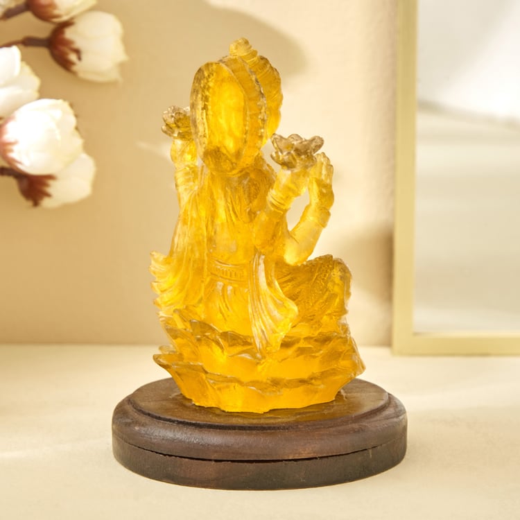 Renaissance Polyresin Lakshmi Figurine