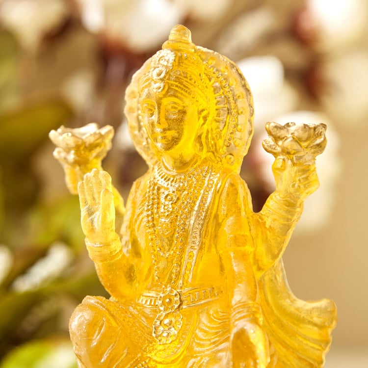 Renaissance Polyresin Lakshmi Figurine