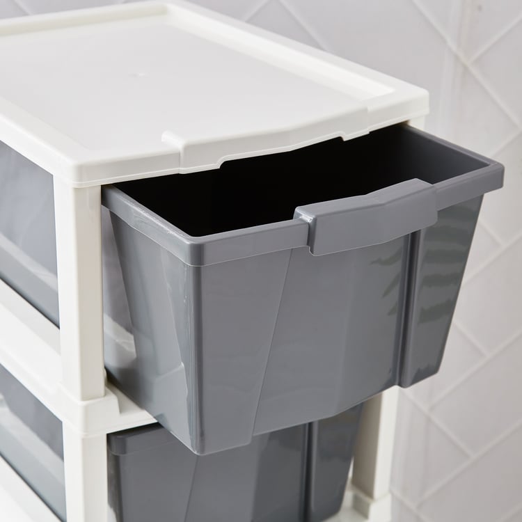 Omnia Oban Polypropylene 4-Tier Drawers