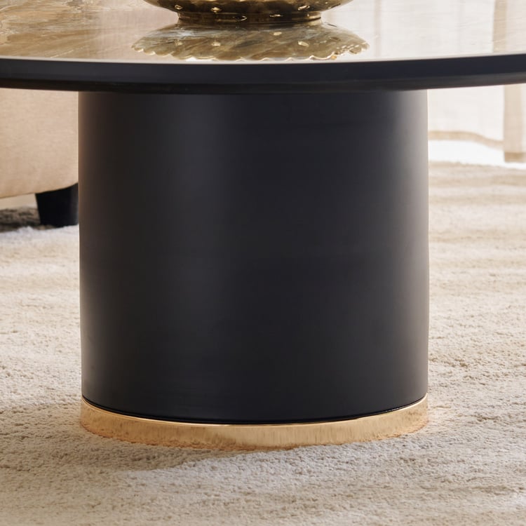 Daniel Sintered Stone Top Coffee Table - Brown