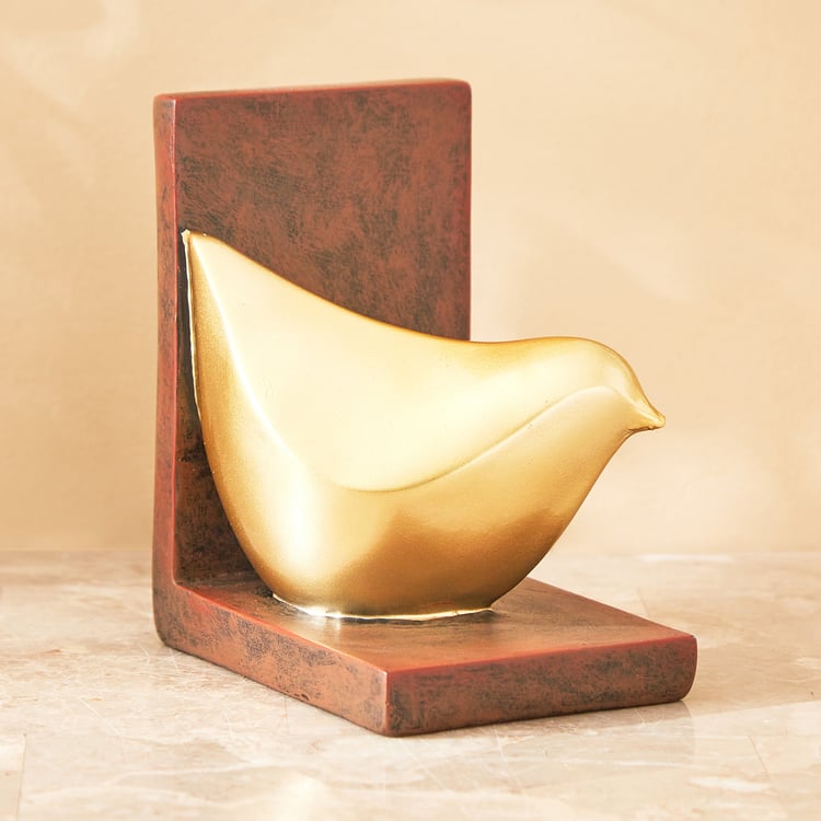 Paloma Robin Polyresin Bird Bookend