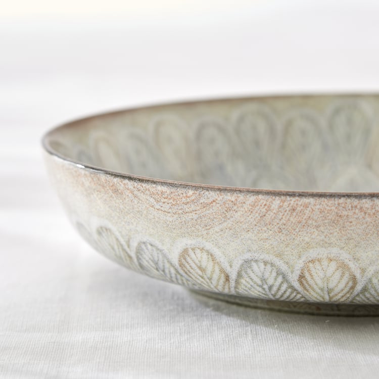 Camellia Aroma Bone China Printed Serving Bowl - 750ml
