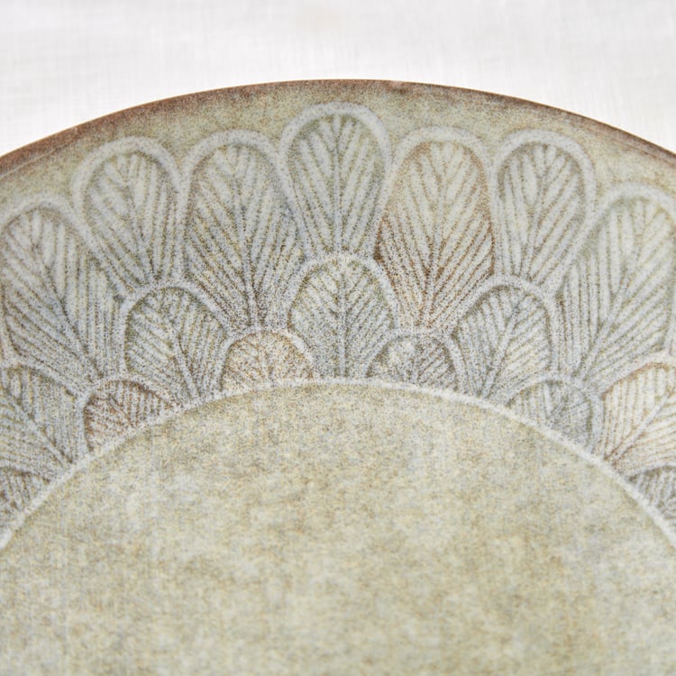 Camellia Aroma Bone China Printed Serving Bowl - 750ml