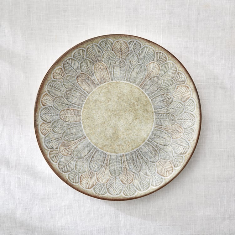 Camellia Aroma Bone China Printed Side Plate - 18cm