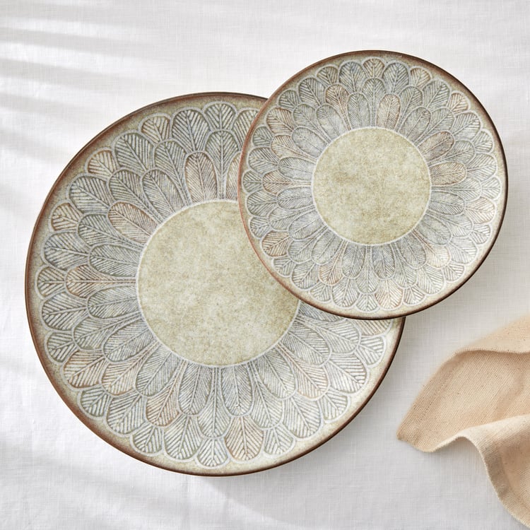 Camellia Aroma Bone China Printed Side Plate - 18cm