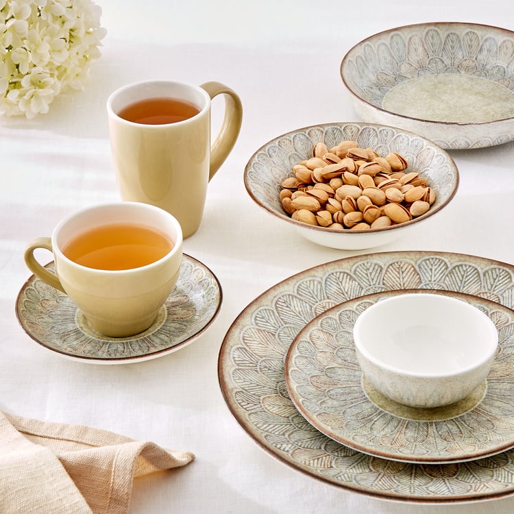 Camellia Aroma Bone China Printed Side Plate - 18cm