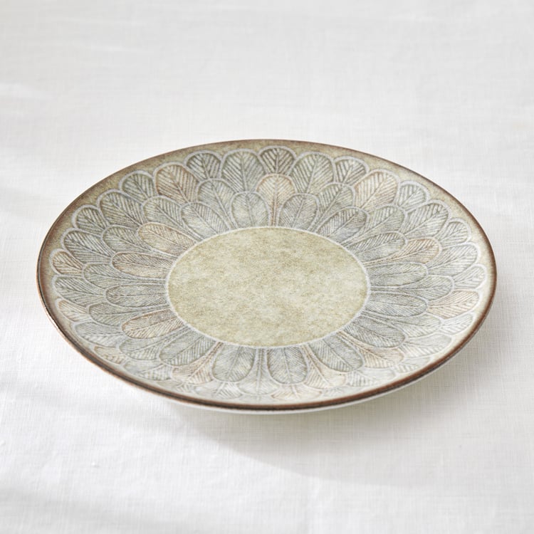 Camellia Aroma Bone China Printed Side Plate - 18cm