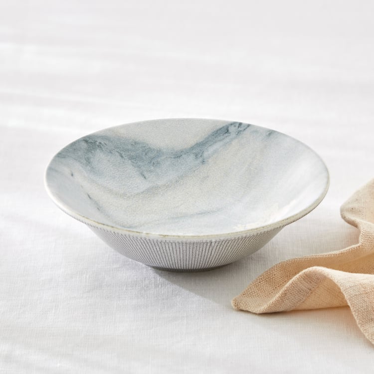 Camellia Bone China Printed Cereal Bowl - 600ml