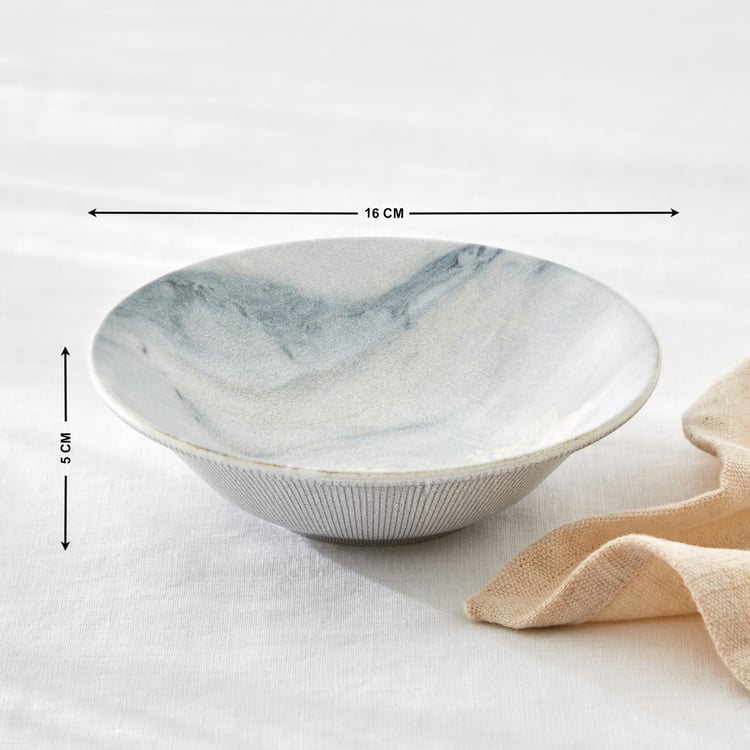 Camellia Bone China Printed Cereal Bowl - 600ml
