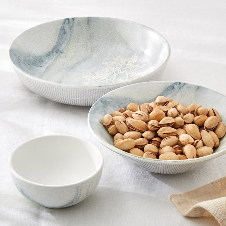 Camellia Bone China Printed Katori - 150ml