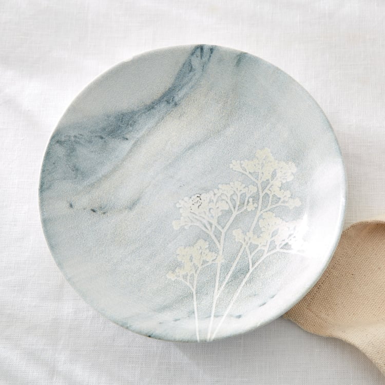 Camellia Bone China Printed Serving Bowl - 750ml