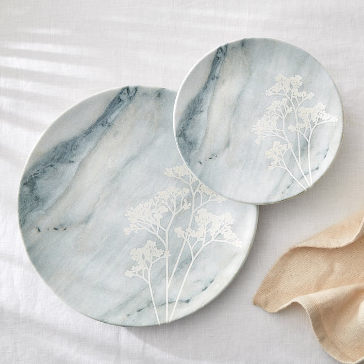 Camellia Bone China Printed Side Plate - 18cm