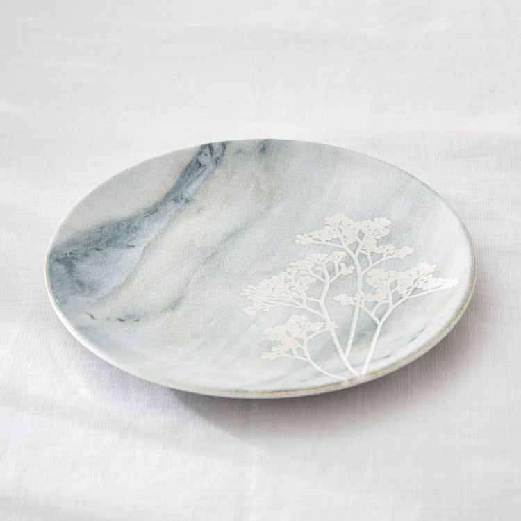 Camellia Bone China Printed Side Plate - 18cm