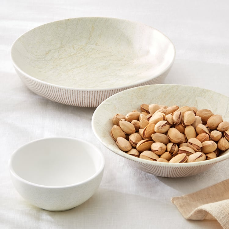 Camellia Bone China Printed Cereal Bowl - 600ml