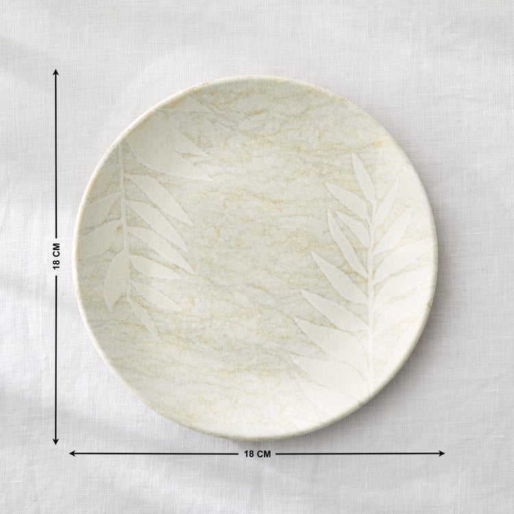 Camellia Bone China Printed Side Plate - 18cm