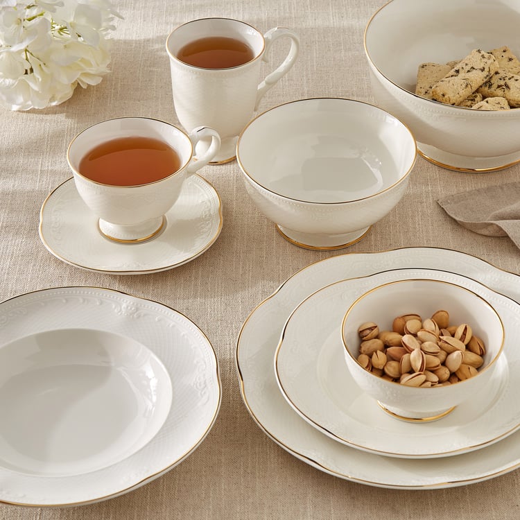 Marshmallow Ext Sicily Porcelain Cup and Saucer - 250ml