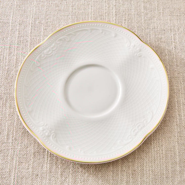 Marshmallow Ext Sicily Porcelain Cup and Saucer - 250ml